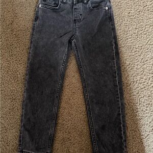 Girls H&M Black Jeans size 5 used once in great condition